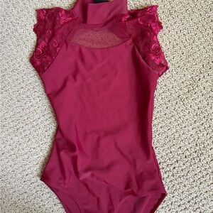 Dance Ballet Rosa red leotard